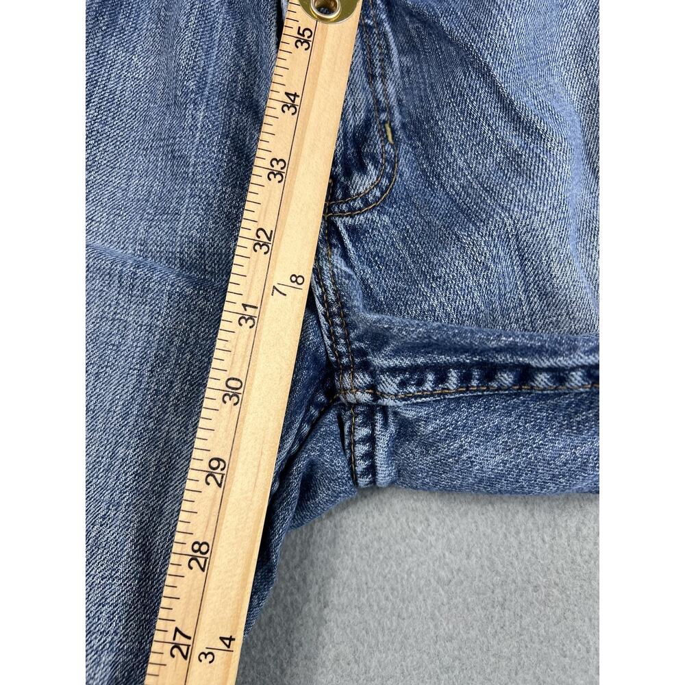 Gap Jeans Men's Size 32/34 Blue Straight Leg - Picture 8 of 9